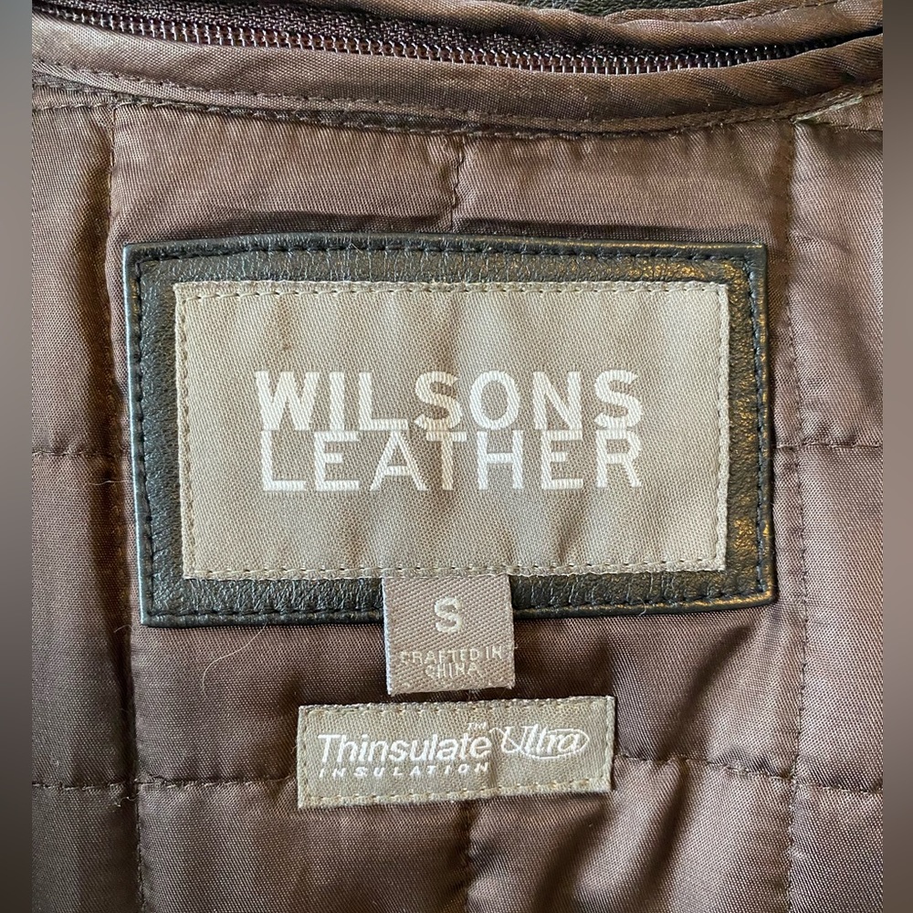 VINTAGE LEATHER COAT - Picture 4 of 4